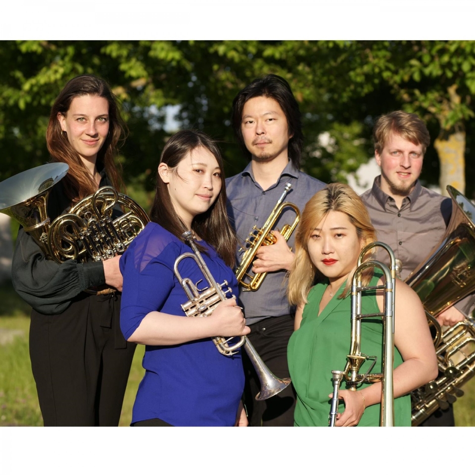 ▲ Nu Brass Quintett.