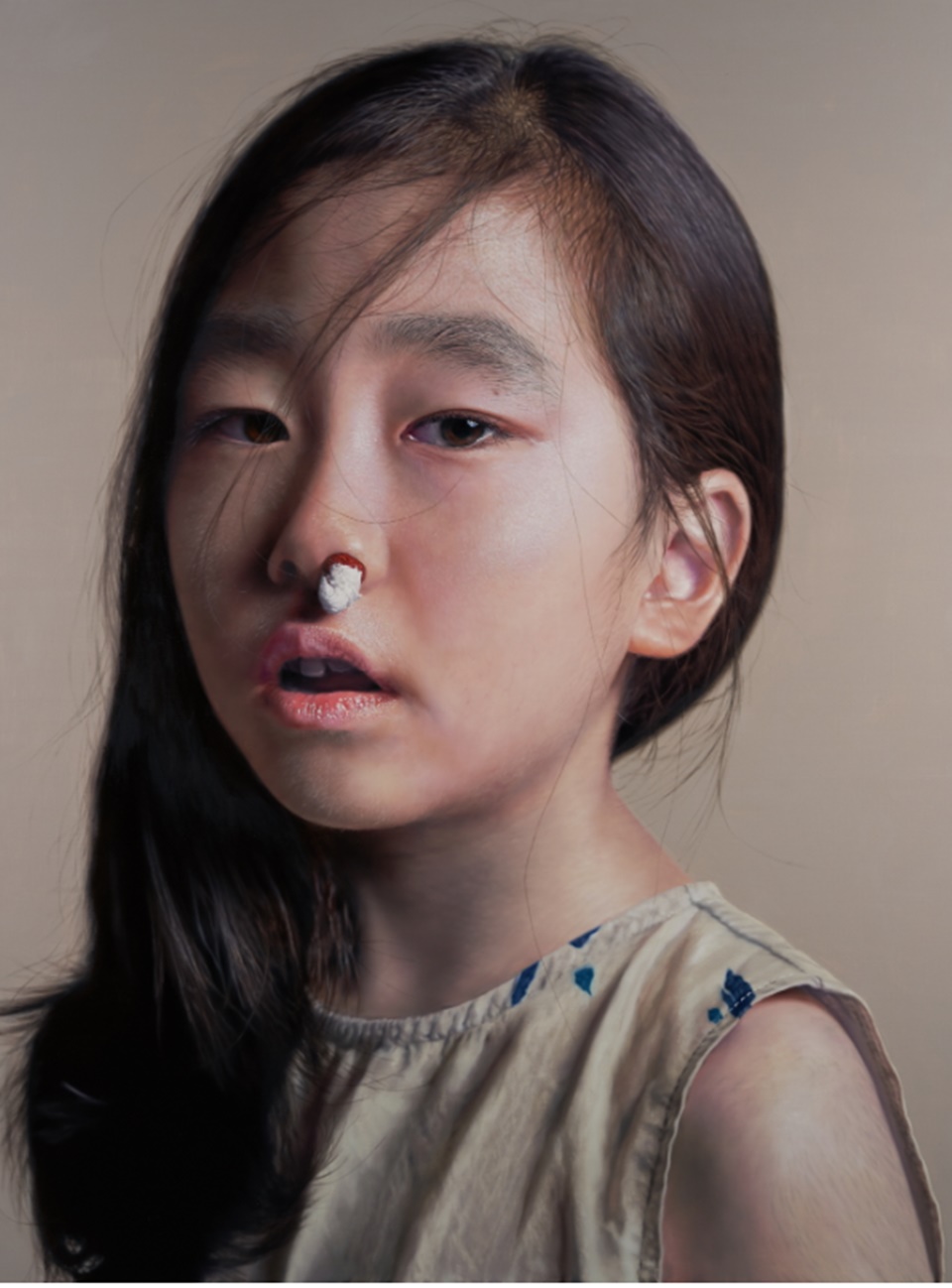 ▲강강훈, Nosebleed, 2019, oil on canvas, 259.1x193.9cm.